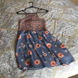 Girl floral summer dress Sz. M / 12-14